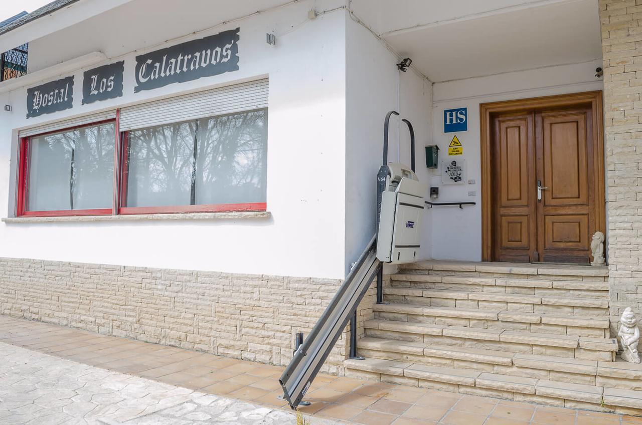 Hostal Los Calatravos Alcañiz المظهر الخارجي الصورة